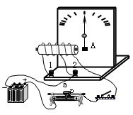 如图19所示是小明研究“影响电磁铁磁性强弱因素”的装置图,它是由电源